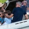 Hosting A-listers is child's play! The Clooneys and their twins welcome stars to $100million Lake Como villa