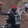 Disgraceful moment speedway rivals have on-track brawl - as riders face disciplinary probe