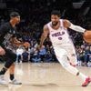 NBA. Paul Georges, ailier des Philadelphia 76ers, est blessé au genou gauche
