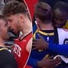 Warriors star Pat Spencer headbutts opponent in wild scenes... before being congratulated by Draymond Green