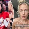 Caitlin Clark mocks bestie Sophie Cunningham for unfortunate injury before cheering Indiana Fever to victory