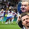 Jeff Stelling jumps in to defend the Lionesses against Joey Barton after he called their thrilling Euros win a 'monstrosity' with 'worst penalties ever' in fresh attack on women's football