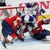 Panthers build and then squander a 3-goal lead against Oilers in Game 4 of Stanley Cup Final