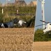 Wagen belandt op dak naast E40 in Gistel na zware crash: ook MUG-heli landt naast snelweg