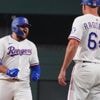 Eovaldi allows 1 hit, Tellez single helps Rangers spoil Judge's return in 2-0 win over Yankees