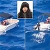 Incredible moment British woman desperately waves down passing ferry after FIVE DAYS adrift at sea in Spain