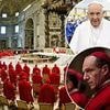 Now for the world's most secretive vote with 120 cardinals locked away for the legendary Conclave