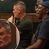 Roy Keane's three-word joke about Eni Aluko leaves Ian Wright and his fellow pundits in stitches, as colleagues take Arsenal legend's side in row over if he 'blocks' women's TV job opportunities