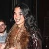 Dua Lipa cuts a VERY stylish figure in a whopping £10K Chloe outfit which she teams with her £25K engagement ring while stepping out for dinner in Paris