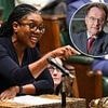 QUENTIN LETTS: Blimey, Kemi went for it. And a black woman saying anti-racism wasn't the most important thing fried her opponents' brains