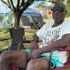 Trump posted a photo of me sitting by my tent - then a bulldozer arrived
