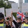 Rellen, arrestatie en tegenbetogingen bij anti-migratieprotesten in Verenigd Koninkrijk