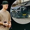Romeo Beckham wins an unwanted penalty after parking his £200,000 Land Rover on a double yellow - as 'feud' with older brother Brooklyn continues