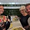 David Beckham enjoys emotional day with his mum and sister as they reunite for surprisingly budget meal to celebrate his knighthood