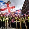 Aufmarsch in London: Mehr als 100.000 Menschen bei rechter Demo in Großbritannien
