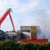 Feuerwehr weiter im Großeinsatz: Neue Explosionen im Hamburger Hafen