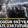 İstanbul Barosu'ndan 'hak ihlalleri' raporu: 26'sı çocuk 593 kişiye gözaltı, 238 tutuklama