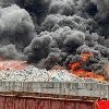 Zware brand bij Indaver in Willebroek: honderdtal brandweermannen moet 600 ton geperst PMD blussen