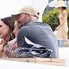 David Beckham is every inch the doting dad as he joins daughter Harper and chic wife Victoria for their annual summer break on £16M yacht in St Tropez - with son Brooklyn noticeably absent amid family feud