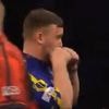 Luke Littler taunts fans with ‘crying’ gesture after Man Utd supporter suffers abuse at Premier League Darts in Leeds