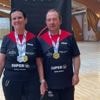 Médaillés d’or, les pongistes Éliane Charbonneau et Joël Lebigot à Saint-James visent l’Europe