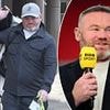 Wayne Rooney clocks in for first Match of the Day shift after Man United and England legend landed '£800,000' BBC deal to become regular on the show