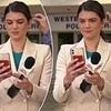 Gross moment between 7News reporter and cameraman caught on video
