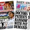 'Doctors hold patients to ransom' and Lionesses 'stand with Jess'