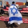 Actievoer­ders blokkeren hulp aan Gaza: ‘De politie greep niet hardhandig in, zoals bij de Palestijnen’