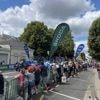 Tour de France femmes. De nombreux supporters sur le départ en Maine-et-Loire