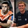 Footy star Lachlan Galvin rubs salt into fans' wounds with two cheeky emojis as he celebrates another huge loss for his old club