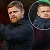 Former Chelsea star Damien Duff, who now manages League of Ireland side, seen serving a touchline ban in a bizarre spot during Dublin derby