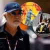 Jos Verstappen omringd door vlammen en in scène gezette crash: Alpine-teambaas Flavio Briatore heeft al veel op zijn kerfstok