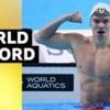 Marchand breaks Lochte's 200m medley world record