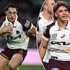 Reece Walsh takes a cheeky dig at 'rivalry' rumours between himself and a Brisbane Broncos team-mate following heated on-field exchange