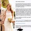 Bridal couple blasted for 'gross' and 'delusional' email to wedding guests ahead of the big day: 'This reeks of narcissist'