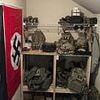 Disturbing Nazi haul is found inside unsuspecting suburban home