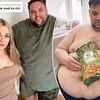 The couple earning 6 figures from being trolled: Obese actor who dared  to marry a 'beautiful' size 6 influencer  says people hate seeing a 'fat man have what they can't' - but is now facing more abuse for taking Mounjaro