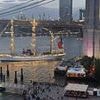 Brooklyn Bridge is hit by ship carrying 200 people as search and rescue operation is launched