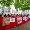 Kundgebung in Berlin: Demonstration für mehr Hilfsgüter für Gaza