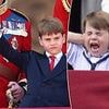 Prince Louis' best Trooping the Colour balcony moments revealed as royal watchers delighted by seven-year-old copying the King's wave