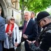 Ende des Weltkriegs in Europa: Deutsche Politiker bei Empfang der russischen Botschaft
