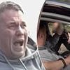 Moment drug dealer congratulates police officers for finding record £1million drugs haul in his car boot after 120mph chase