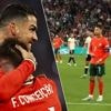 'Geweldige veertiger' Cristiano Ronaldo wordt getreiterd door Duitse fans, maar doet vrolijk mee