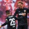 Fußball-Bundesliga: Schwung für Pokalfinale: Stuttgart siegt in Leipzig