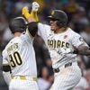Machado hits tying homer in 8th inning and Padres come back to beat Marlins 4-3 in 11