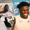 Tyreek Hill shares groggy picture from hospital bed after another offseason surgery