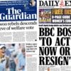 The Papers:  'Chaos on eve of welfare vote' and 'Red-hot Brits'