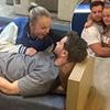 JoJo Siwa FINALLY reunites with 'soulmate' Chris Hughes in cosy snap as he jets to Mexico ahead of her 22nd birthday - after the pair set tongues wagging with their close bond