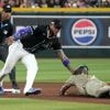 Perdomo hits 3-run triple, Diamondbacks score 5 in 9th to beat Padres 8-7